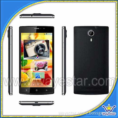 Cheapest 5.5 inch QHD MTK6582 Quad Core 1G+8G 3G Android 4.2 Smart Phone